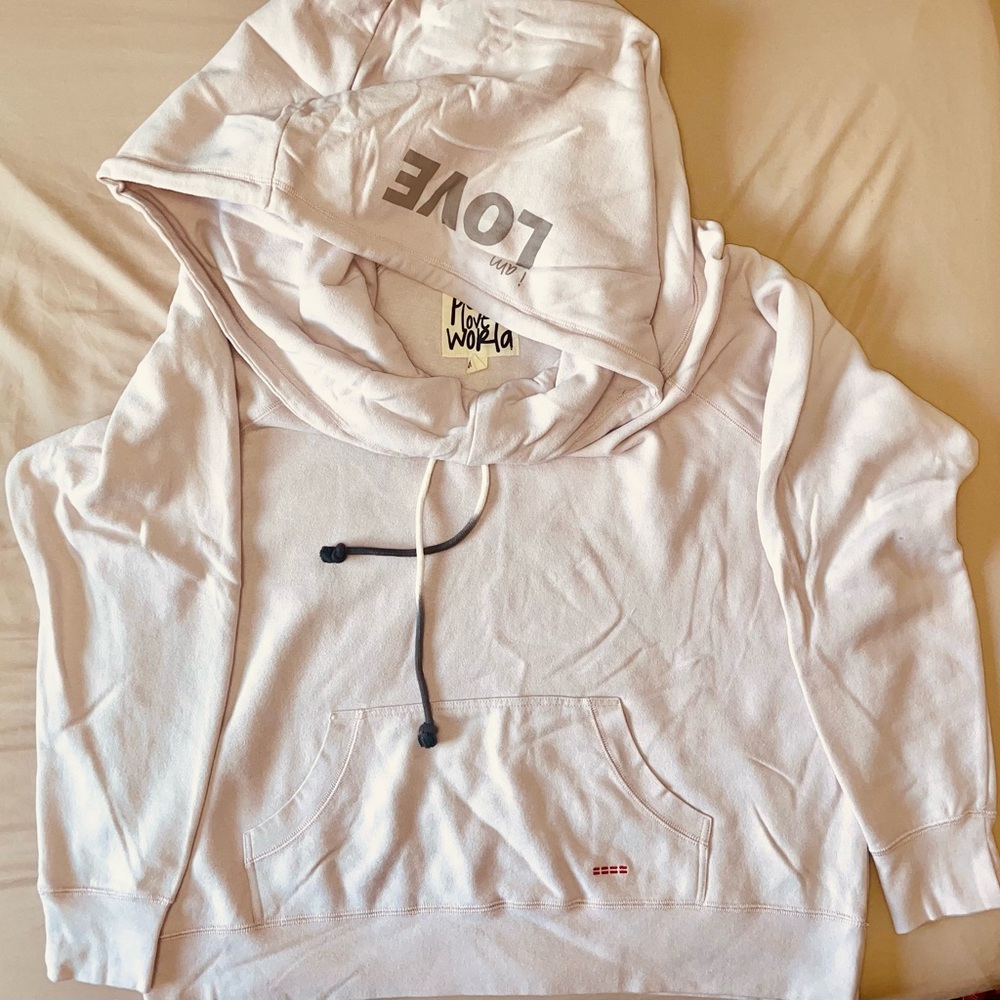 Peace Love World  Hoodie